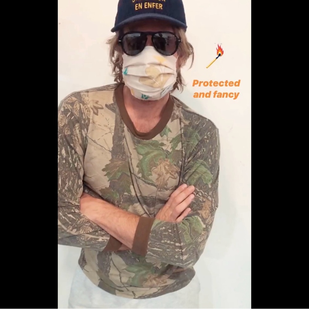 NICK FOUQUET Face Mask - Brand New Never Used NWOT - Unisex